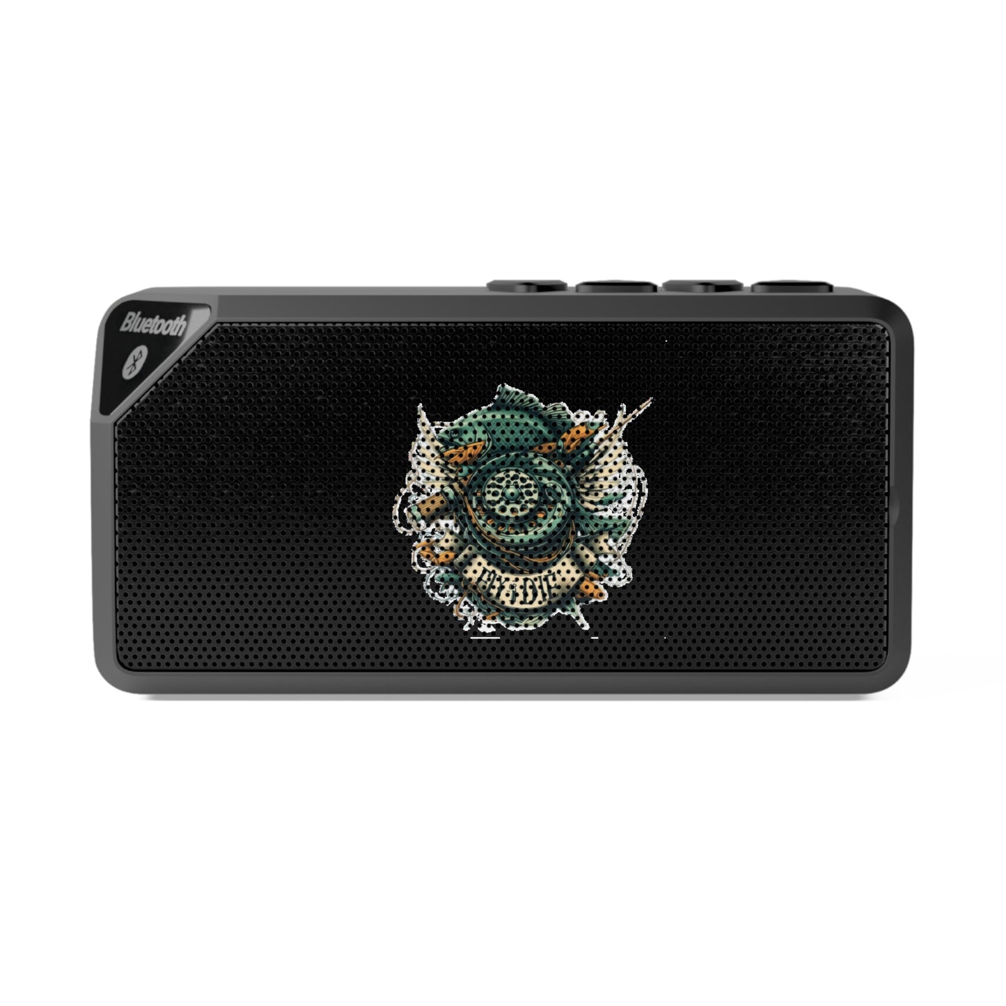 L - Fly or Die Fishing - Enceinte Bluetooth Jabba - Design unique pour les amateurs de musique
