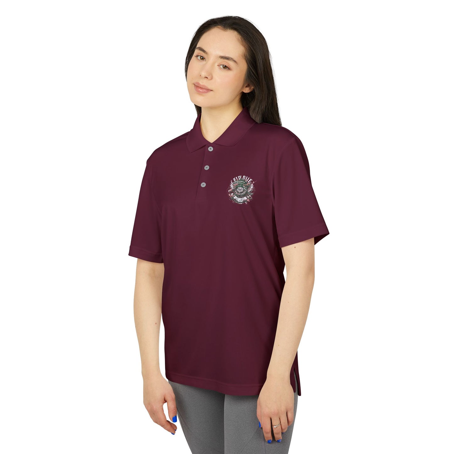 W - Fly or Die Fishing Co - Polo unisexe Adidas
