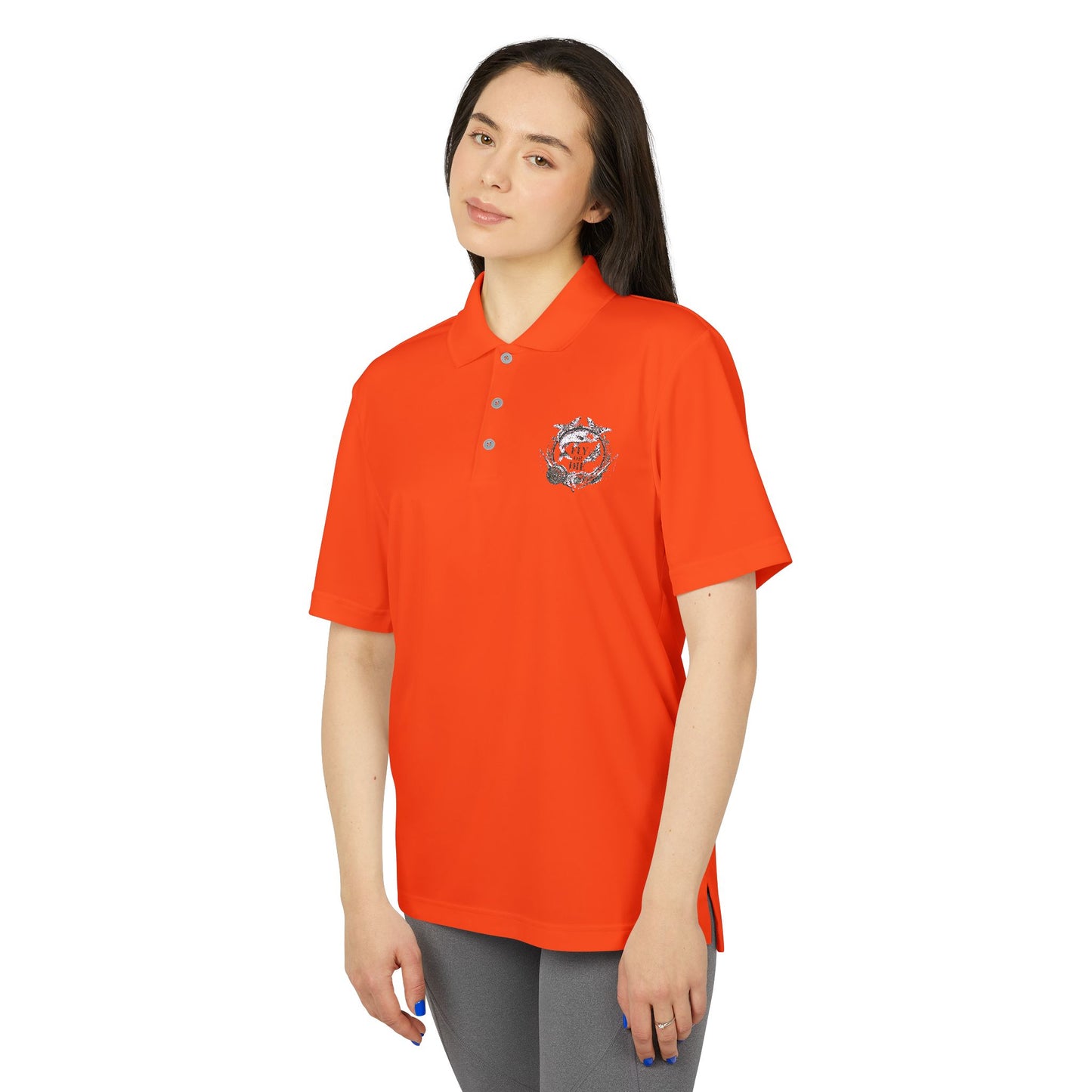 W - Fly or Die Fishing Co - Polo unisexe Adidas