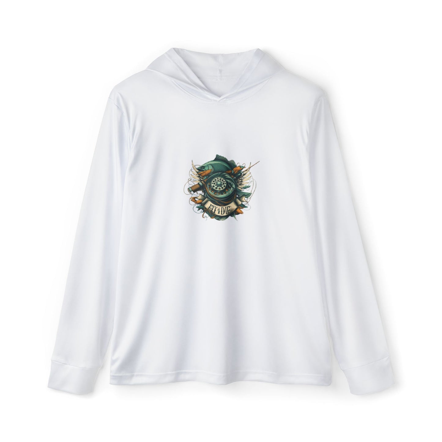 D - Fly or Die Fishing - Veste de sport à capuche pour hommes - Vêtements de sport élégants et fonctionnels avec design fierté