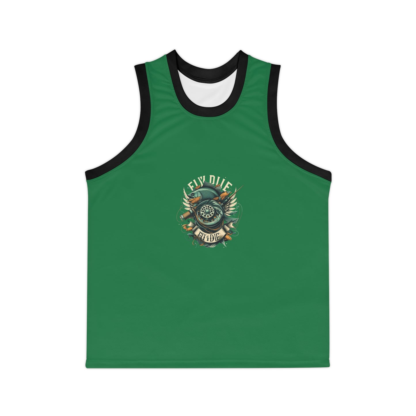 G - Fly or Die Fishing - Maillot de basket unisexe (AOP)