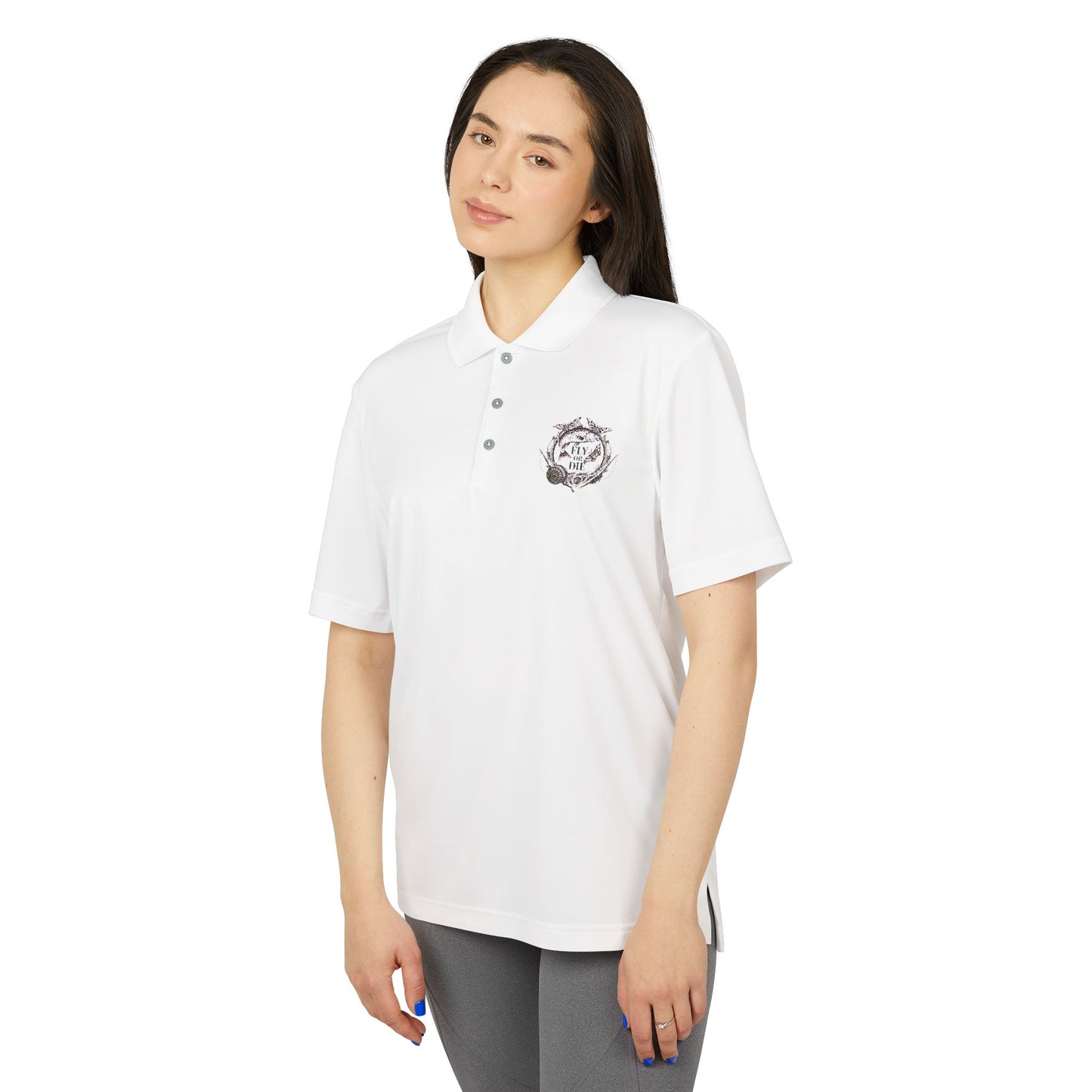 W - Fly or Die Fishing Co - Polo unisexe Adidas