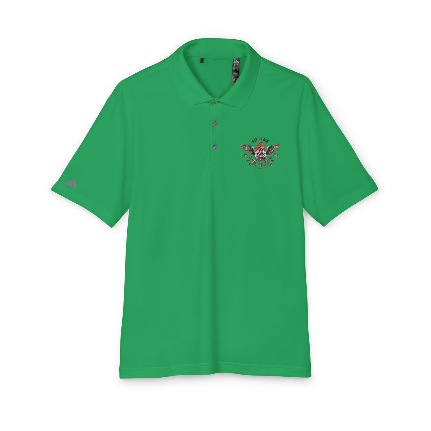 W - Fly or Die Fishing - Adidas - Polo unisexe de performance