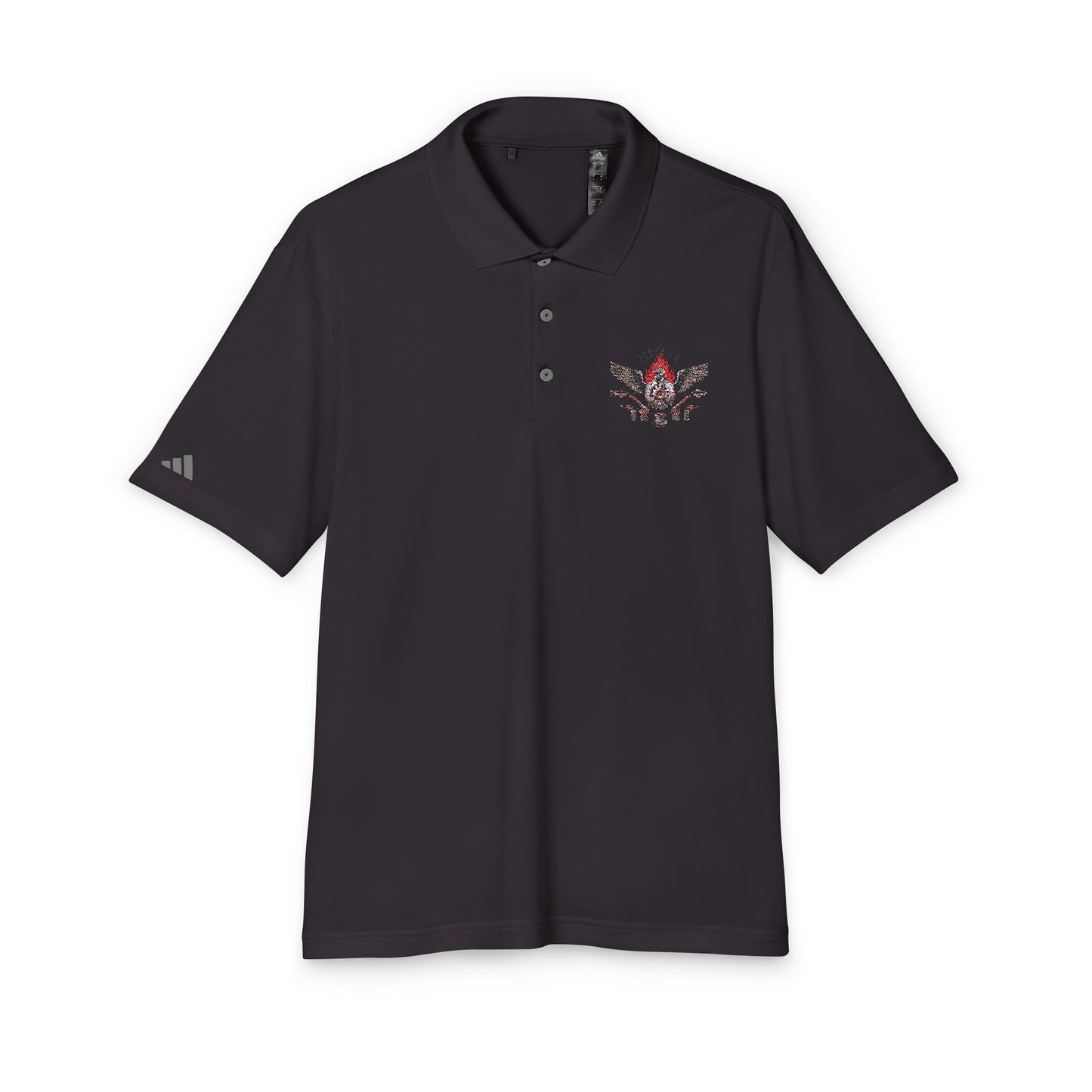 W - Fly or Die Fishing - Adidas - Polo unisexe de performance