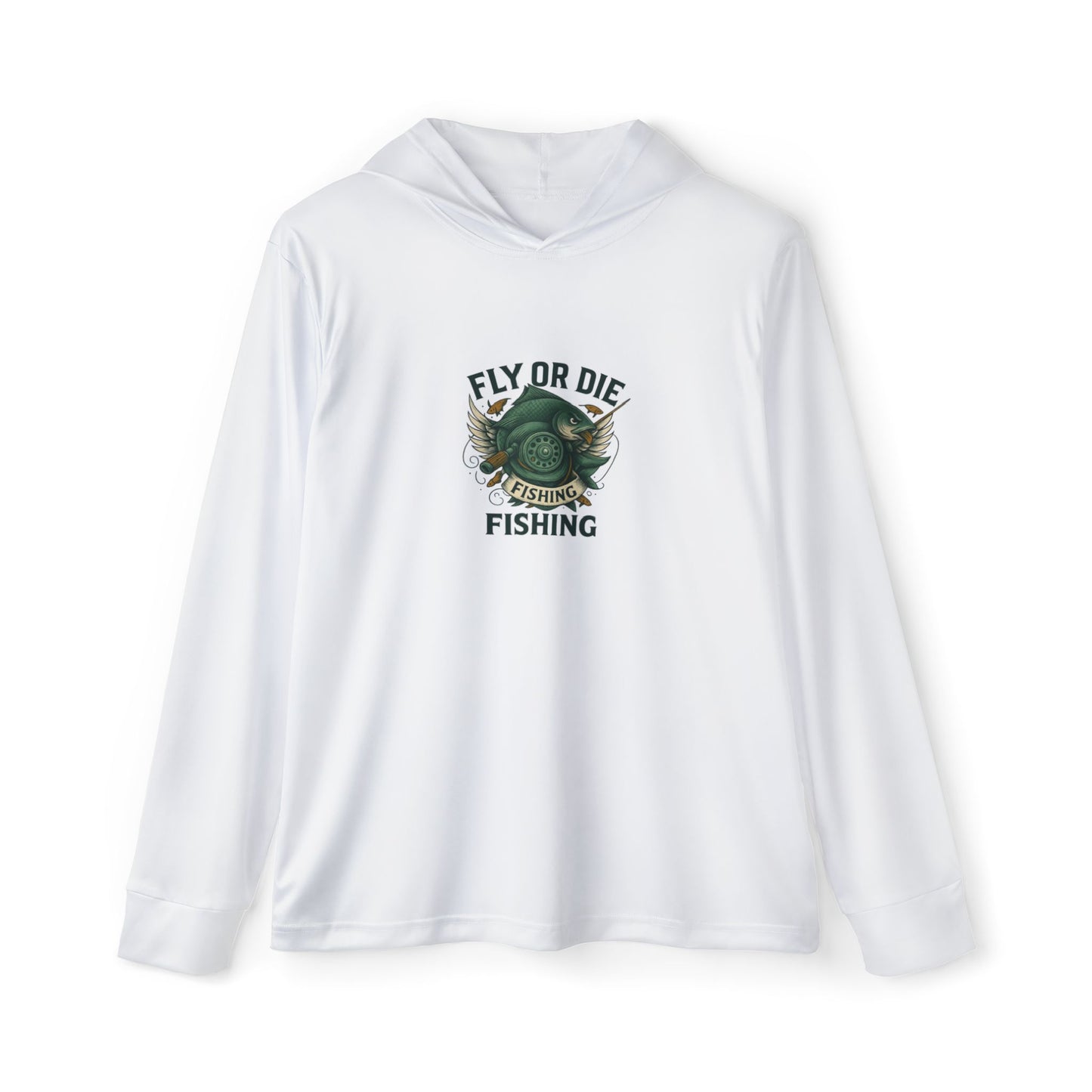 Fly or Die Fishing - Veste de sport à capuche pour hommes - Vêtements de sport élégants et fonctionnels avec design fierté