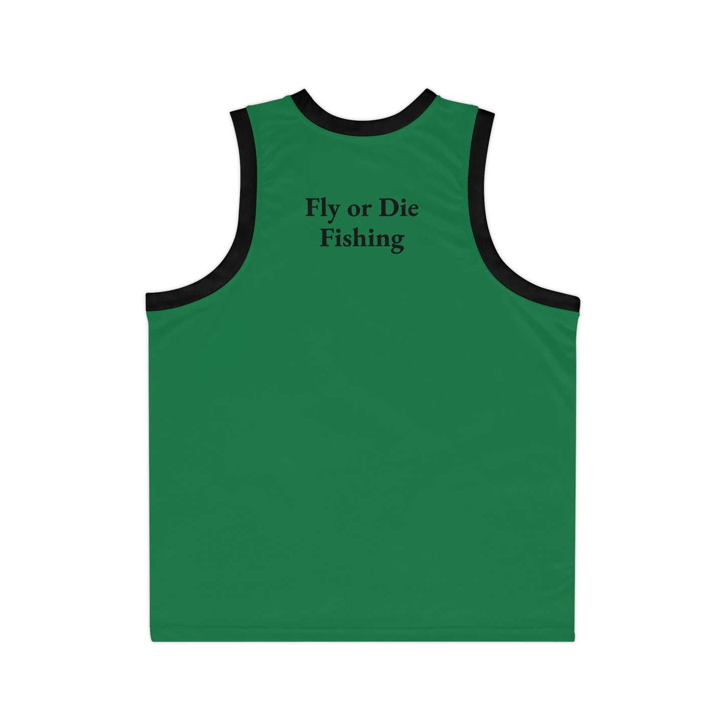 G - Fly or Die Fishing - Unisex Basketball Jersey (AOP)