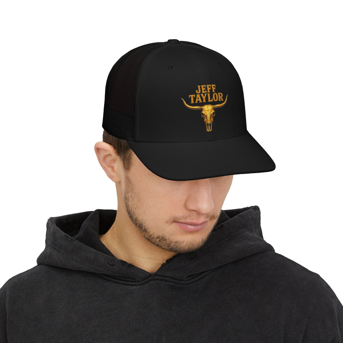 Jeff Taylor Bull Skull Snapback