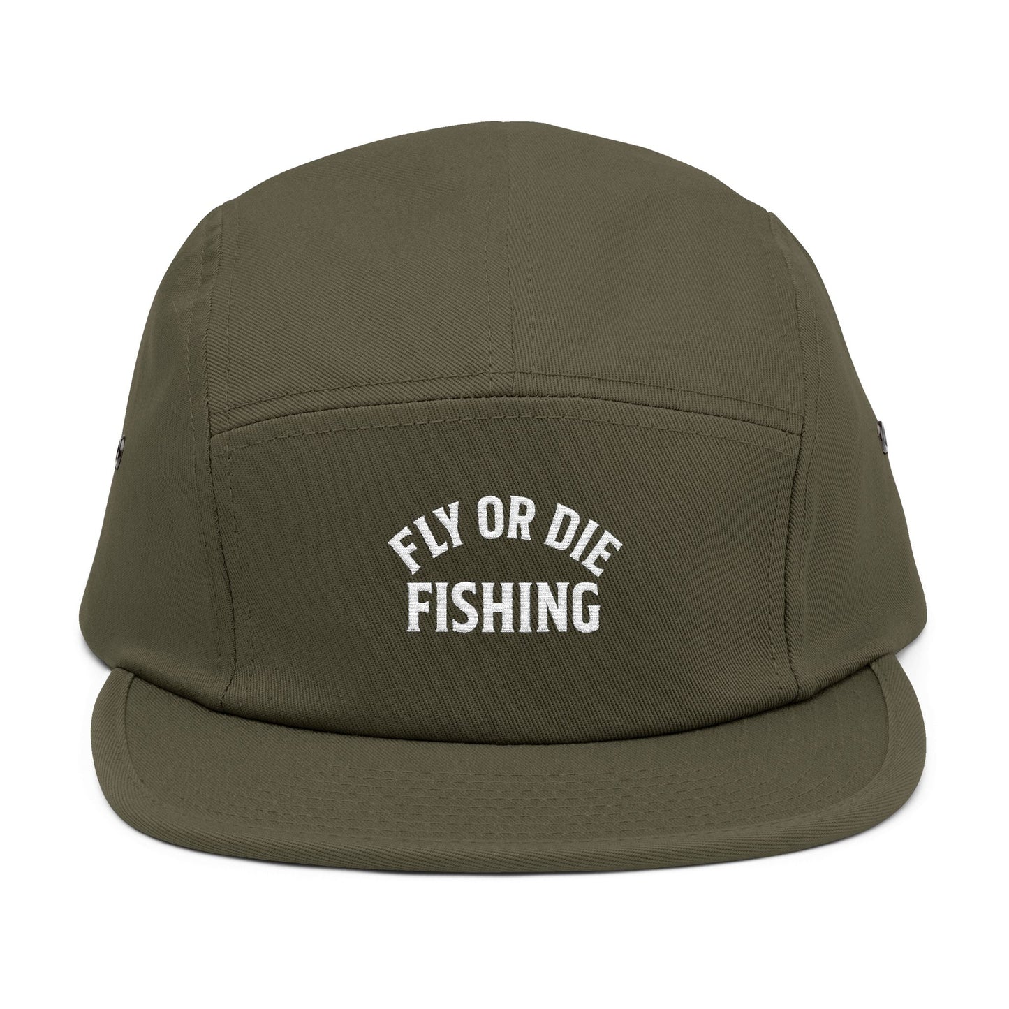 D - Fly or Die Fishing - 5 Panel Cap