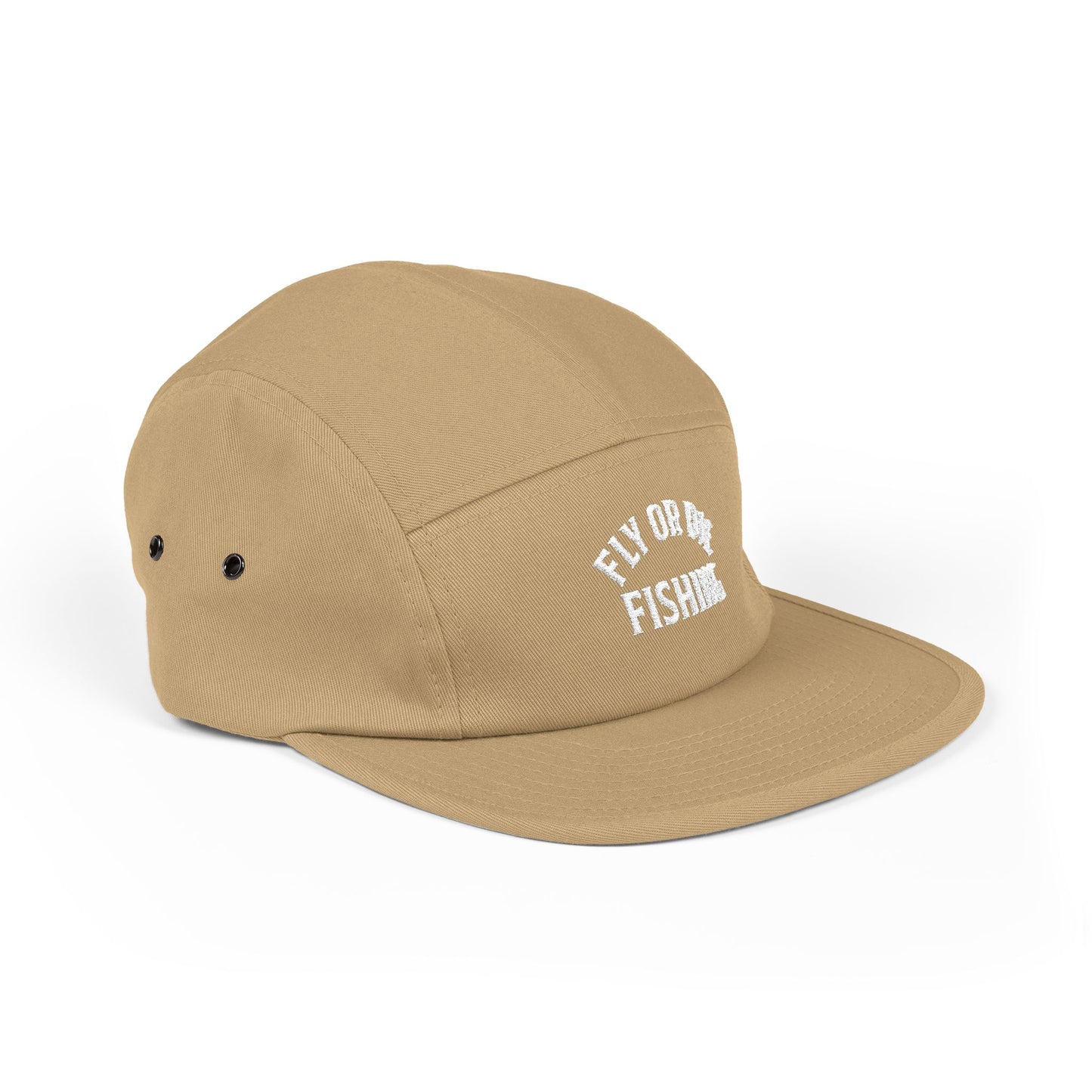 D - Fly or Die Fishing - 5 Panel Cap