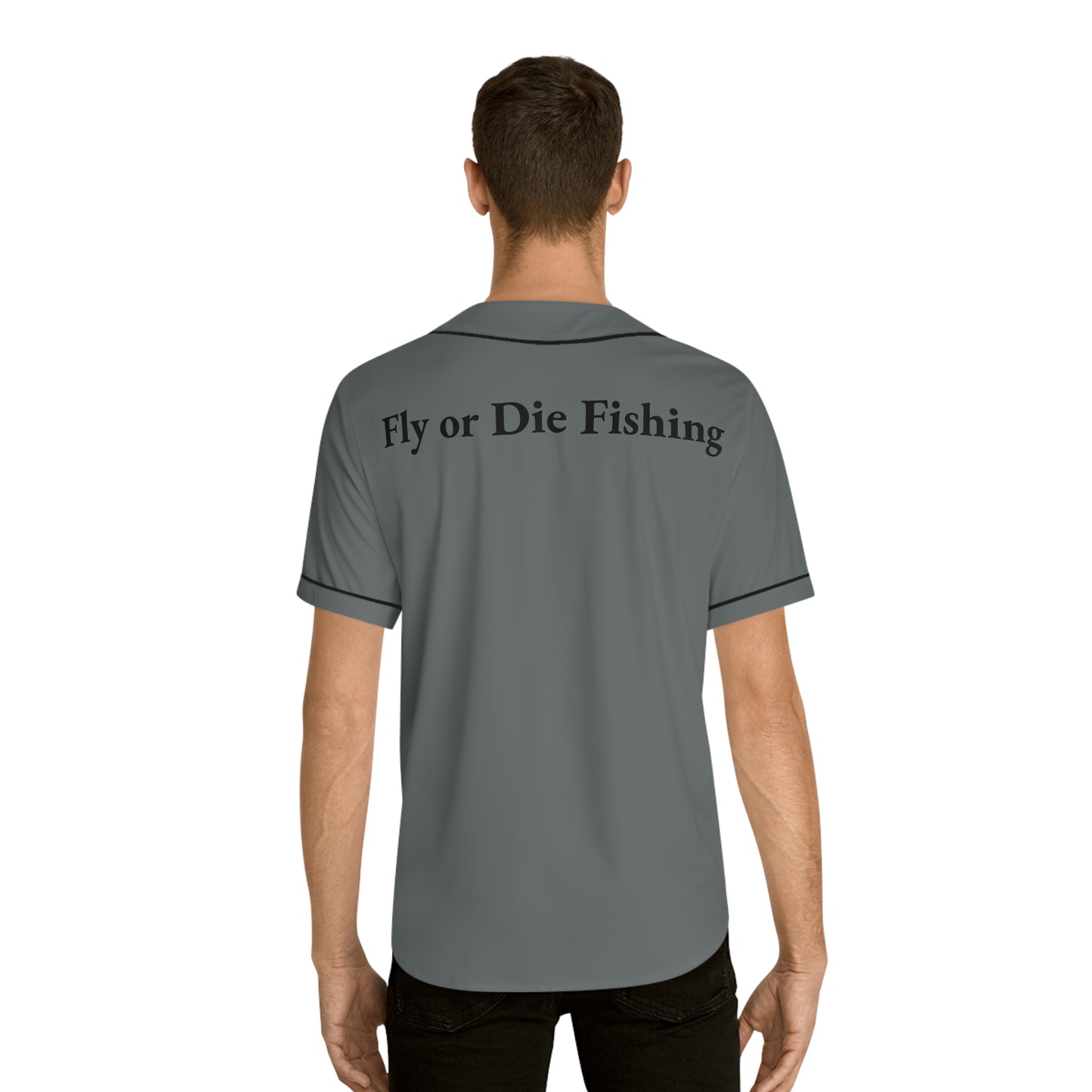 G- Fly or Die Fishing - Baseball Jersey