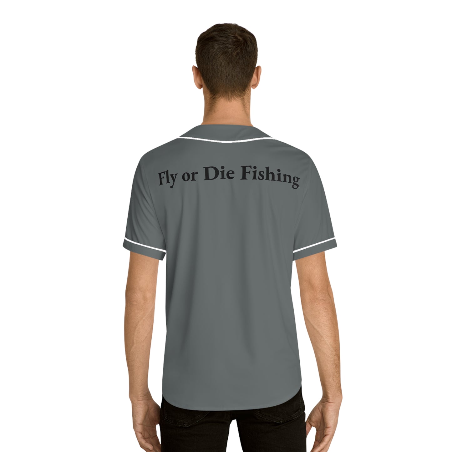 G- Fly or Die Fishing - Baseball Jersey