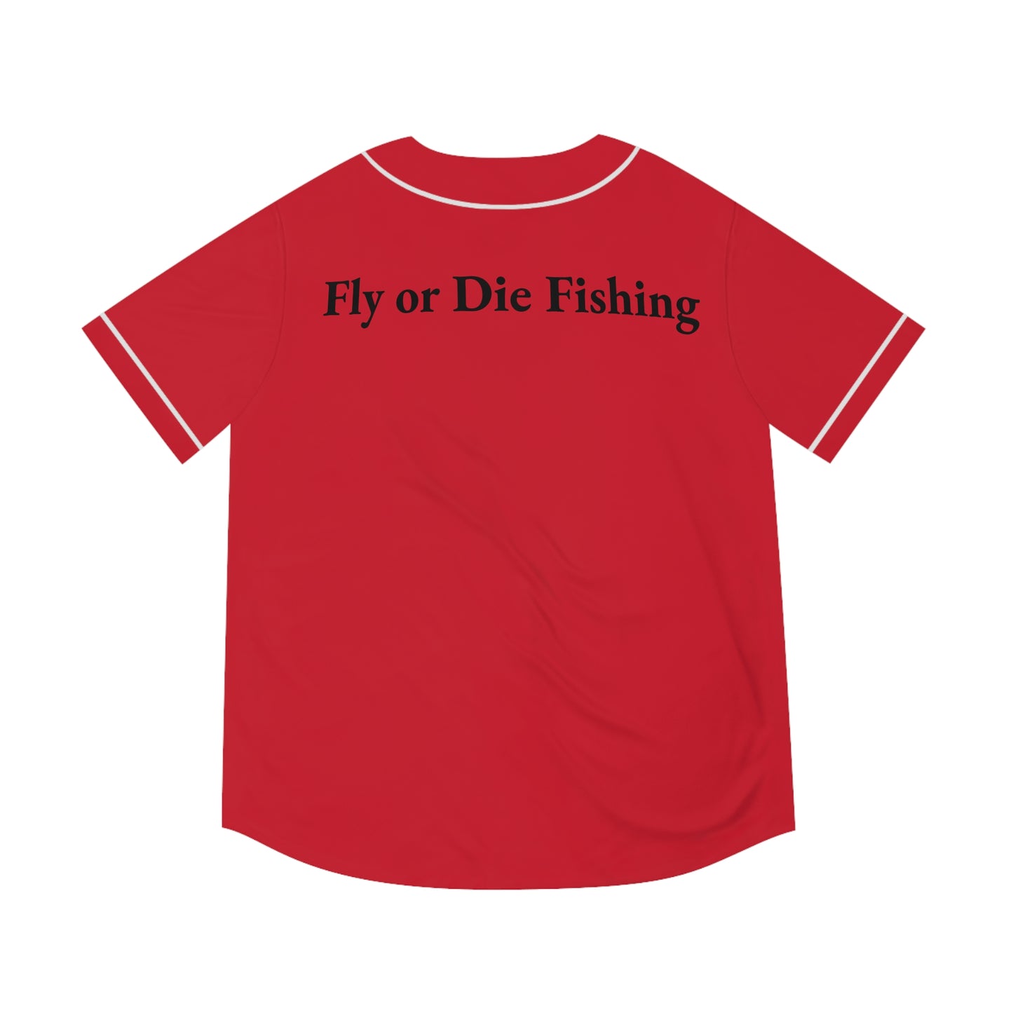 G - Fly or Die Fishing - Men's Baseball Jersey (AOP)