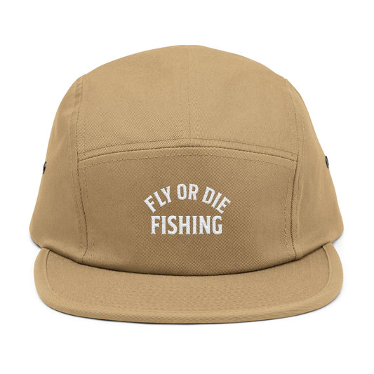D - Fly or Die Fishing - 5 Panel Cap