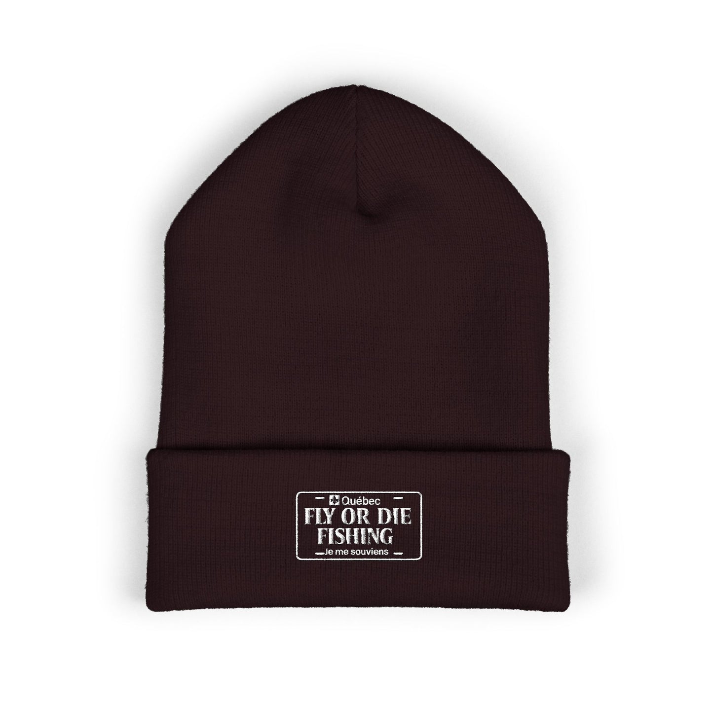 D - Fly or Die Fishing - Classic Cuffed Beanie