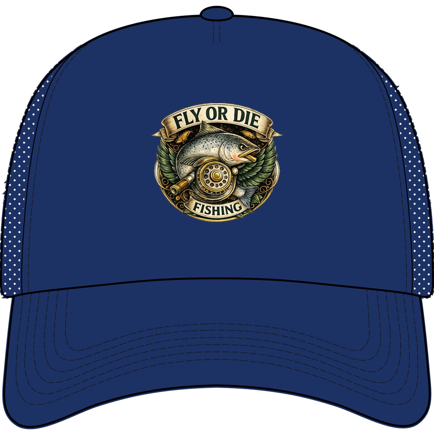 Fly or Die Fishing Foam Hat