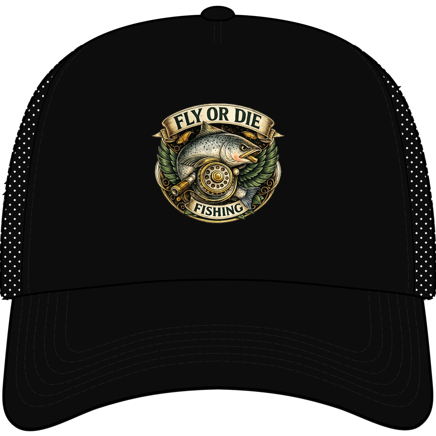 Fly or Die Fishing Foam Hat