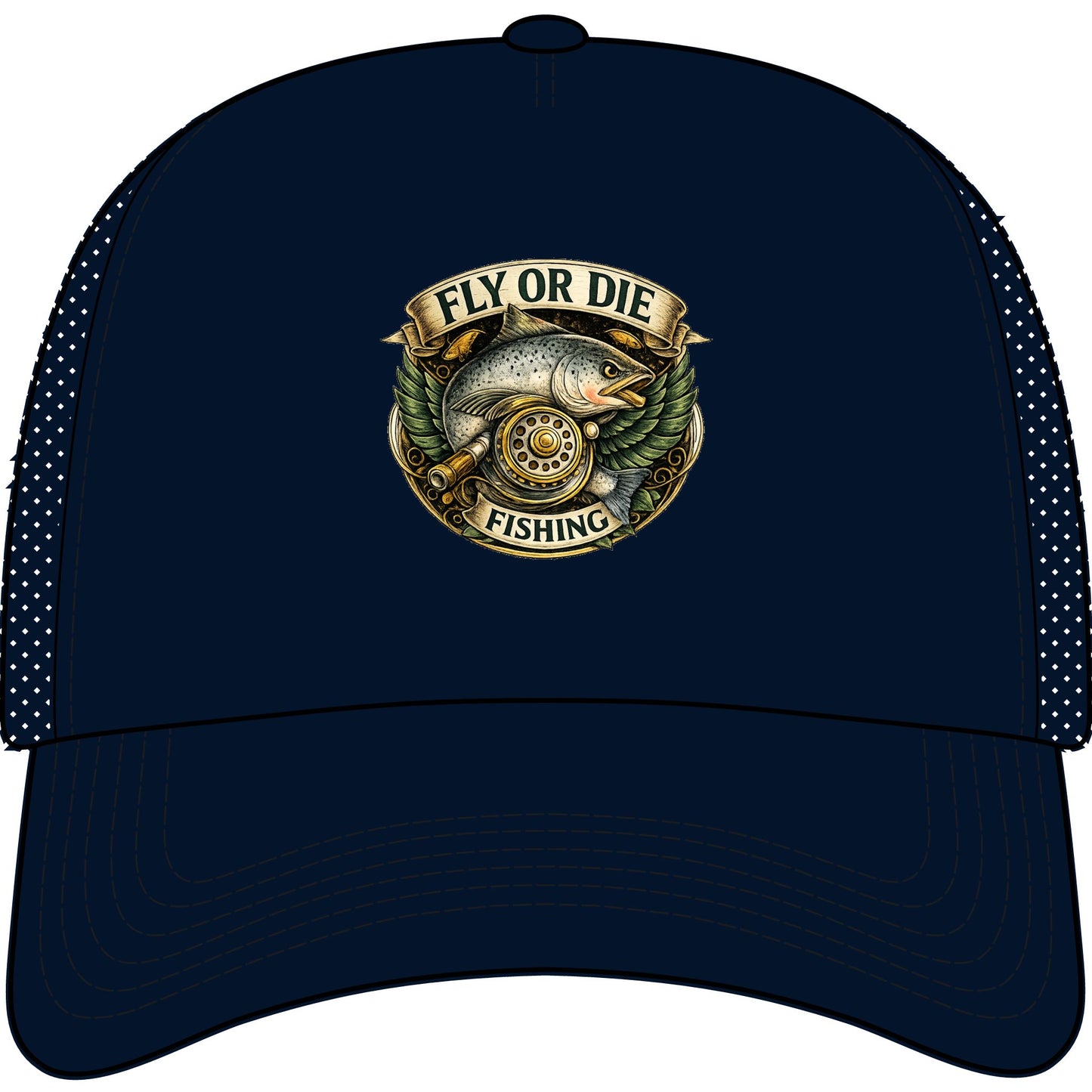 Fly or Die Fishing Foam Hat