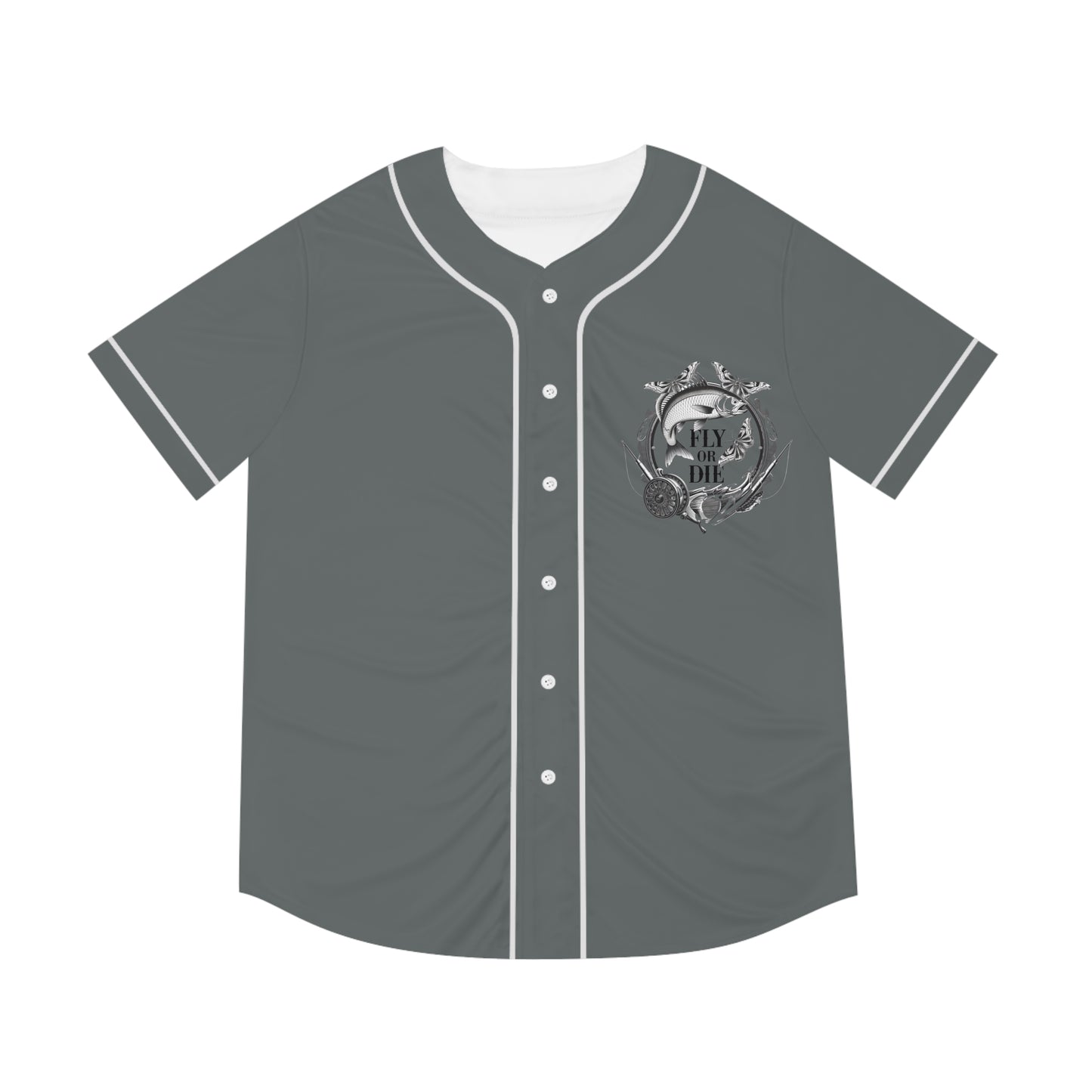 G- Fly or Die Fishing - Baseball Jersey