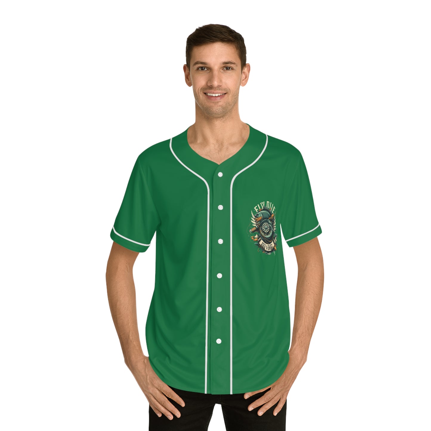G- Fly or Die Fishing - Baseball Jersey